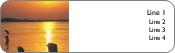Heron At Sunset Return Address Labels