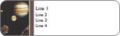 Planets in Space Return Address Labels