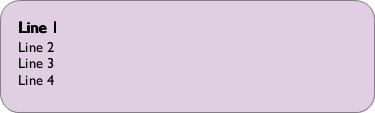Solid Lavender Return Address Labels