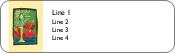 Candle and Poinsetta Return Address Labels