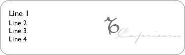 Capricorn - Symbol Return Address Labels