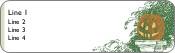 Jack O Lantern Return Address Labels
