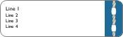 Pool Rope Return Address Labels