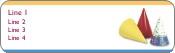 Party Hats Return Address Labels
