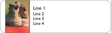 Work Boots Return Address Labels
