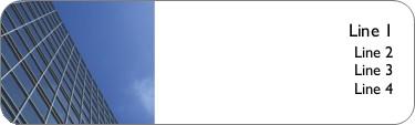 Side of Building Return Address Labels