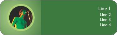 Singing A Cappella Return Address Labels