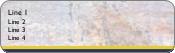 Lightly Brushed Return Address Labels