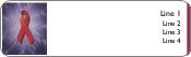 Helping Hands Ribbon Return Address Labels