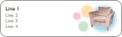 Trendy Seat Return Address Labels