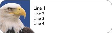 Eagle Close-up Return Address Labels