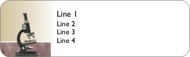 Scientific Research Return Address Labels