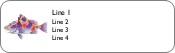 Tropical Fish Tank Return Address Labels