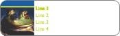 Green Frog Return Address Labels