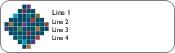 Multicolour Matrix Return Address Labels