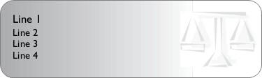 Final Justice Return Address Labels