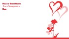 Rosy Glow Save the Date Magnets