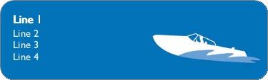 Speedboat Return Address Labels