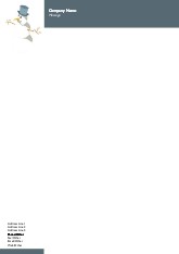 Frosty Friend A4 Recycled Letterhead