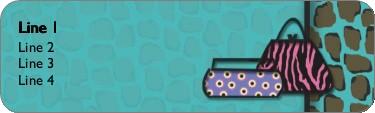 Wild Purses Return Address Labels