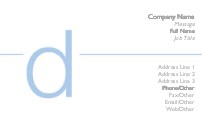 Modern D