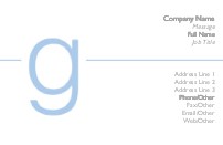 Modern G