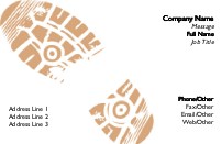 Take a Step Full Colour Business Cards