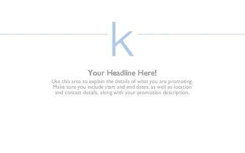 Modern K Full Colour Oversized Postcards