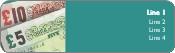 Fifteen Pounds Return Address Labels