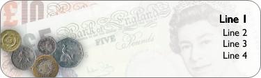 Notes and Coins Return Address Labels