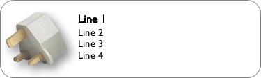 Need an Outlet Return Address Labels