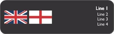 United with England Return Address Labels