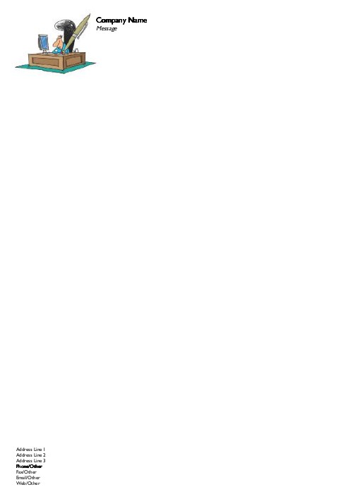 Big Ideas A4 Recycled Letterhead