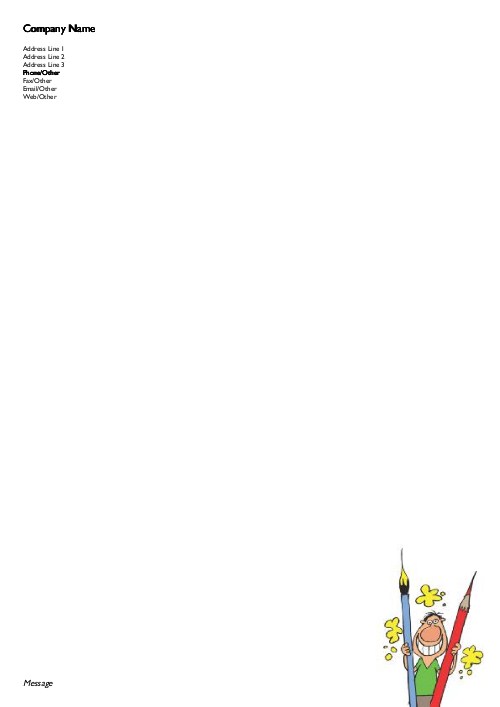 Creative Genius A4 Recycled Letterhead