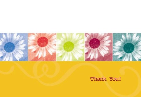 Darling Daisies Thank You Cards