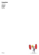 Keep It Up A4 Letterhead
