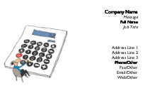 Numbers Guy Full Colour Business Cards