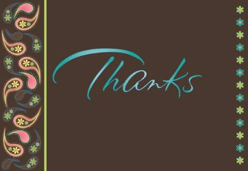 Touch of Brightness Thank You Cards