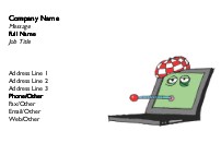 Virus Buster Full Colour Business Cards