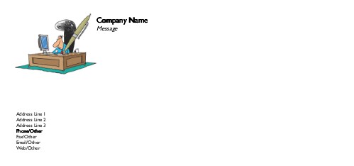 Big Ideas Full Colour Compliment Slips