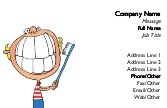 Bright Pearly Whites Full Colour Business Cards