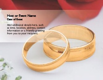 Circle of Love Large Save the Date Magnets