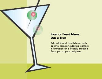 Cocktail Hour Large Save the Date Magnets