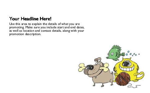 Mangy Menagerie Full Colour Oversized Postcards