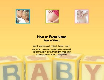 Building Blocks of Life Large Save the Date Magnets