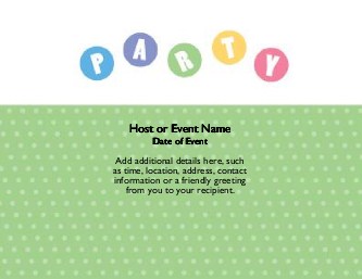 Party Pop Large Save the Date Magnets