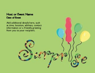 Surprise Scene Large Save the Date Magnets