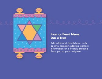 Torah Large Save the Date Magnets