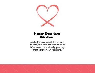 Wrapped Around My Heart Large Save the Date Magnets