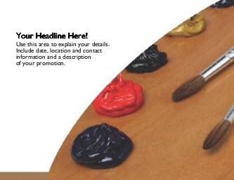 Paint Palette Large Magnets